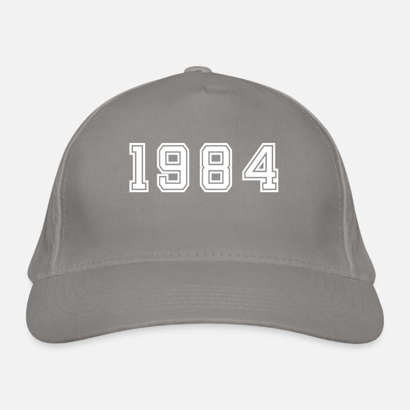 1984 Year Organic Baseball Cap