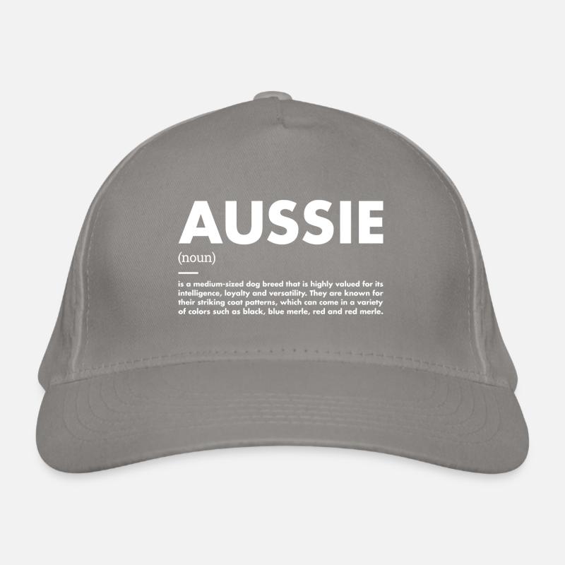 Définition de Dog Aussie Casquette classique bio