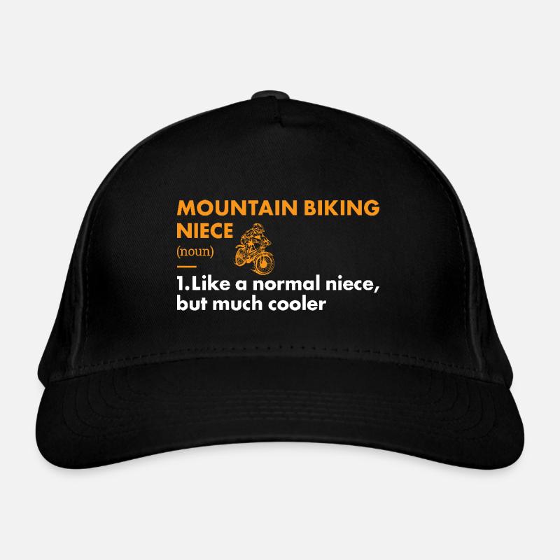 Biker Niece Definition Mountain Biking Organic Baseball Cap
