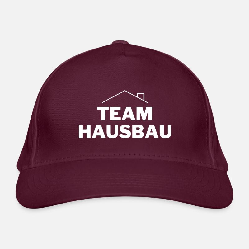 Team Hausbau Bio-Baseballkappe