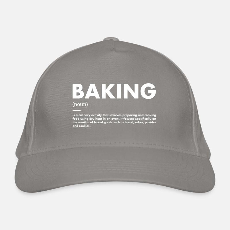 Baker Definition Baking Bio-Baseballkappe