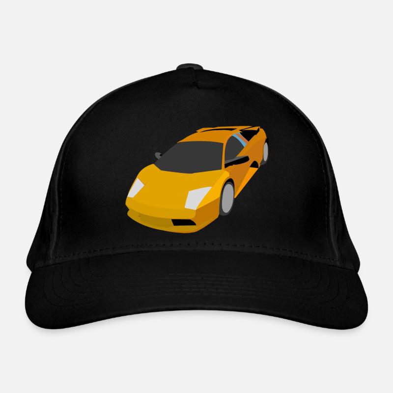 Rennauto Bio-Baseballkappe