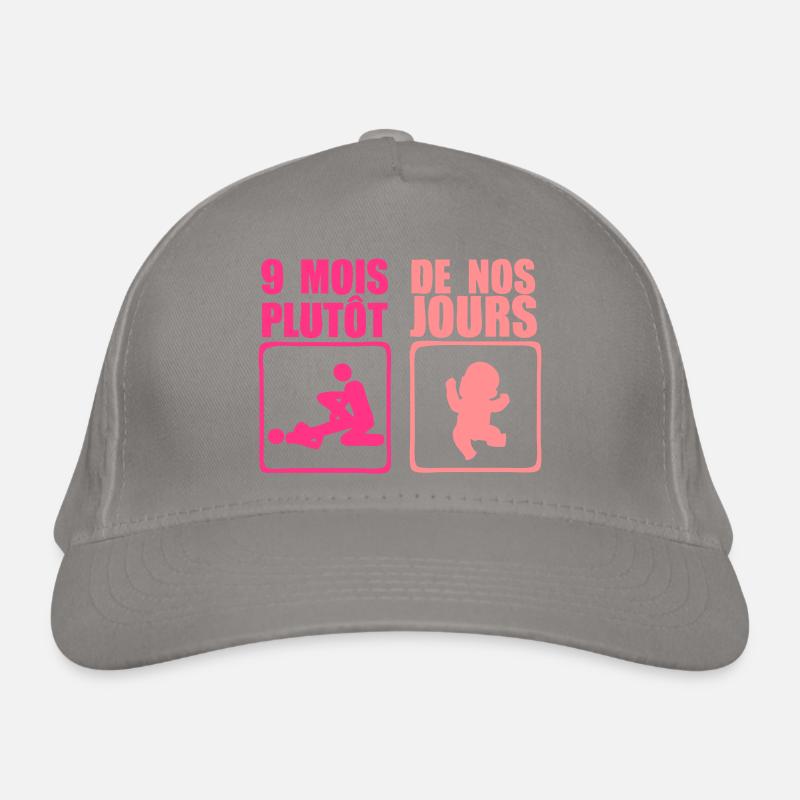 9 months rather Organic Baseball Cap
