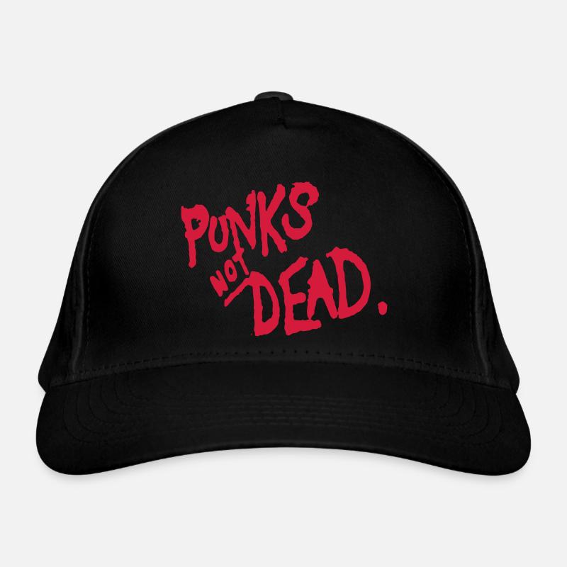 Punks not Dead Bio-Baseballkappe