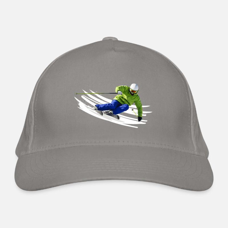 Ski Bio-Baseballkappe