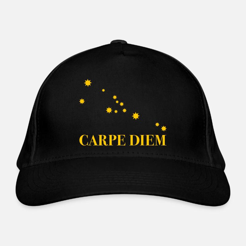 Carpe Diem utilise l’horoscope de la constellation du Jour Taureau Casquette classique bio