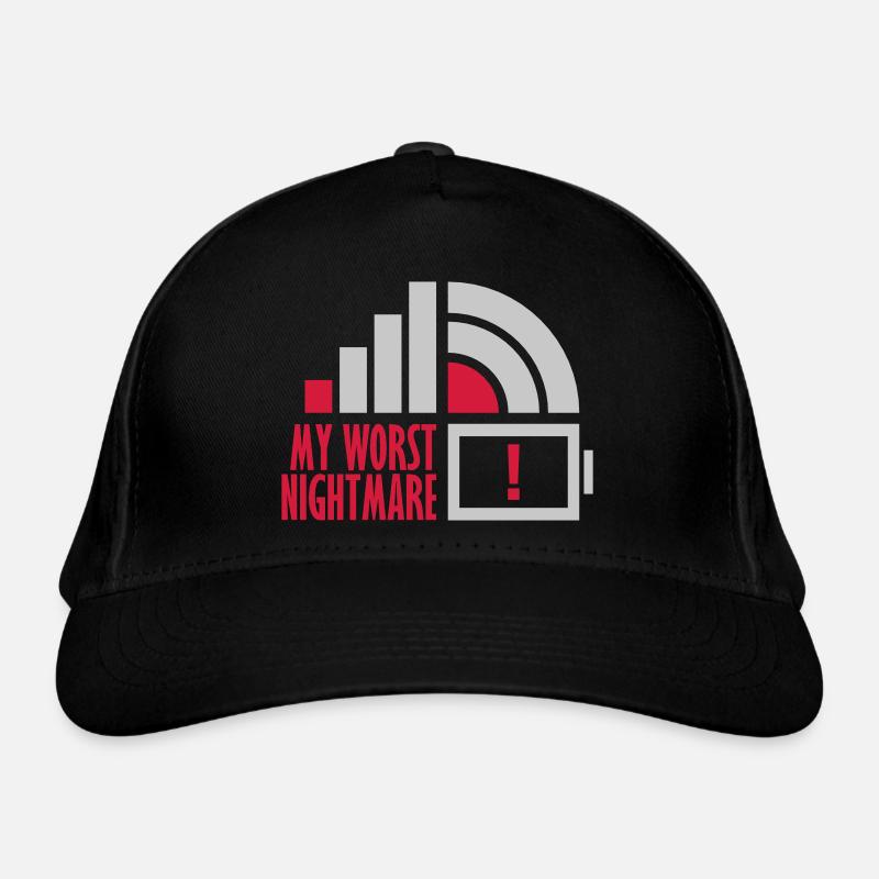 Logos mon pire cauchemar Casquette classique bio