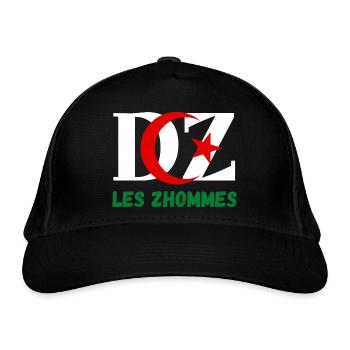 DZ Les Zhommes Algérie - Casquette classique bio - noir - Devant