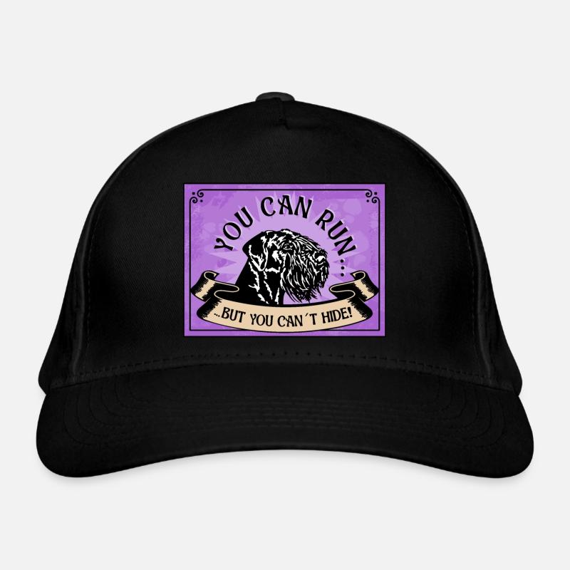 VOUS POUVEZ COURIR MAIS VOUS NE POUVEZ PAS CACHER le Schnauzer géant Casquette classique bio