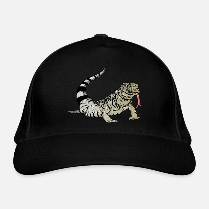 Tegu Lizard Reptile Herpetologist Organic Baseball Cap