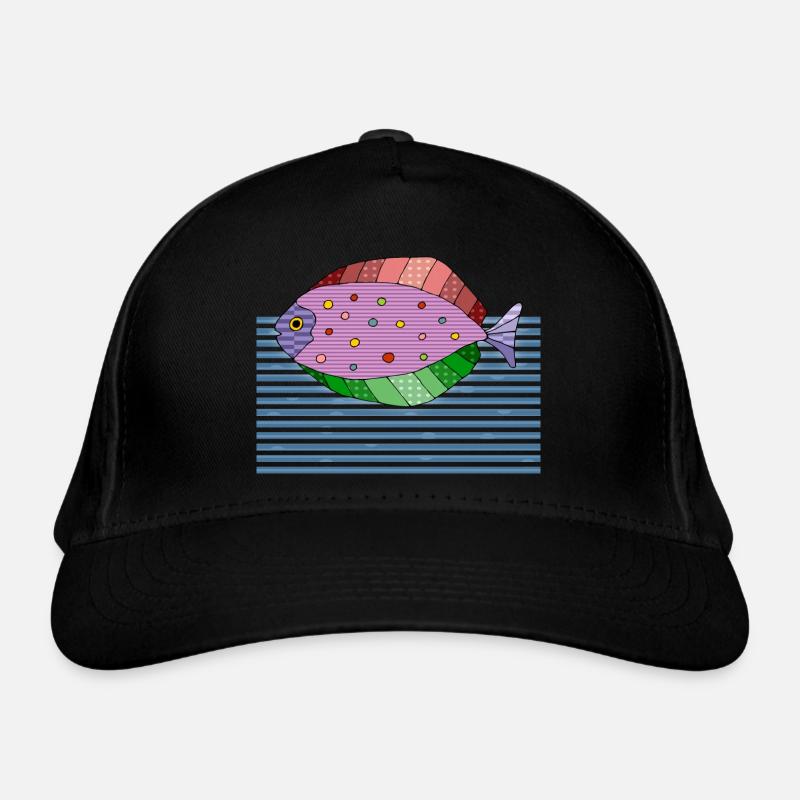 Fish Organic Baseball Cap