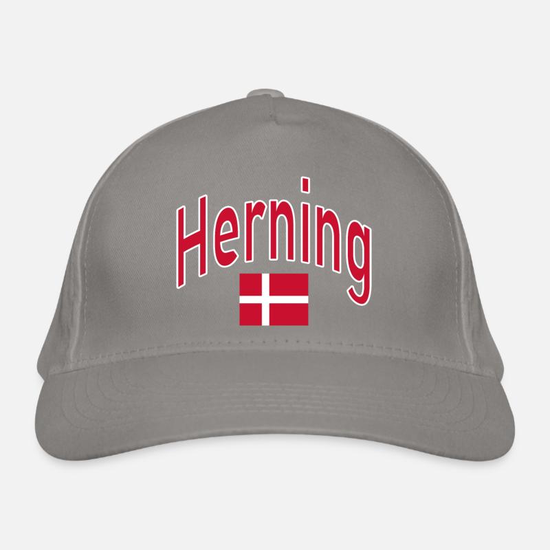 Herning Denmark flag Organic Baseball Cap