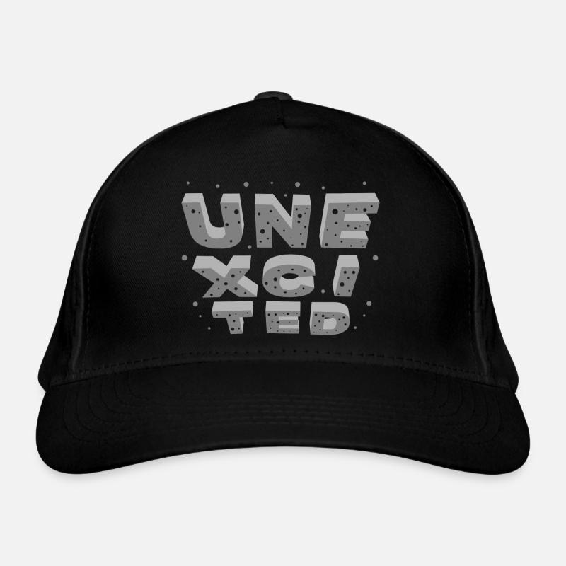 unexcited grey Bio-Baseballkappe