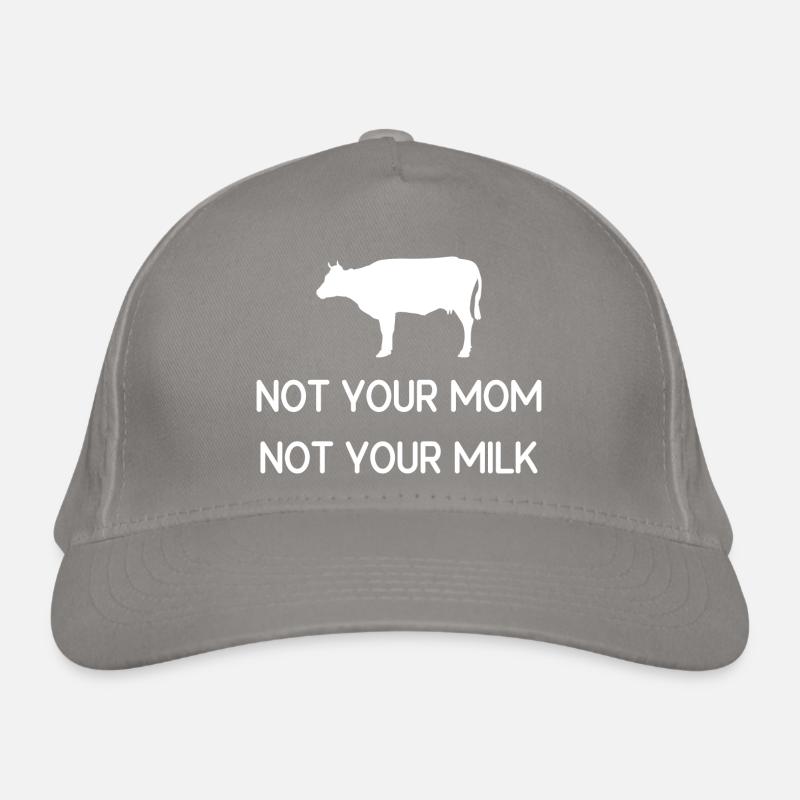 Pas ta mère Pas ton lait Casquette classique bio