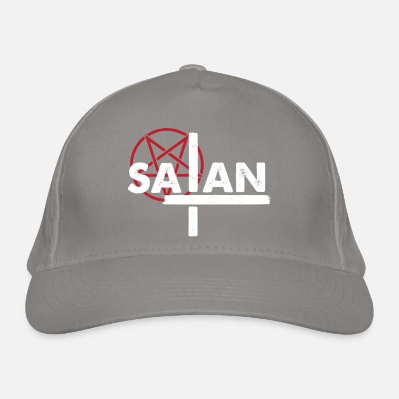 Satan Teufel Gothik Dämon Pentagramm Satanic Hexe Bio-Baseballkappe