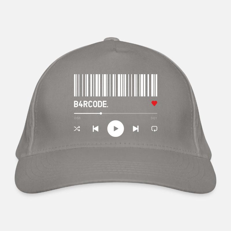 B4RCODE. Song Bio-Baseballkappe