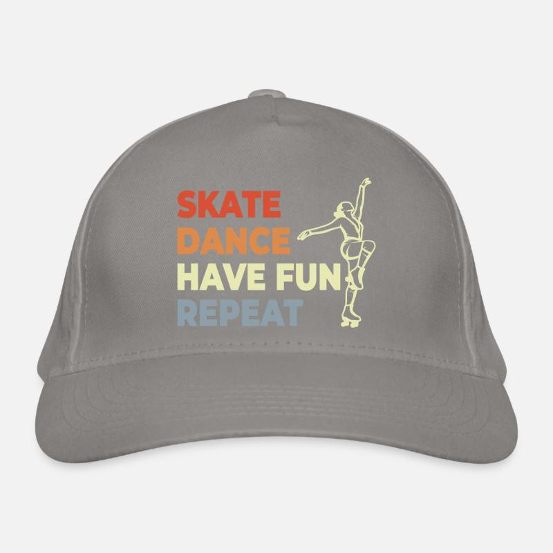 Roller Skate Lovers Organic Baseball Cap