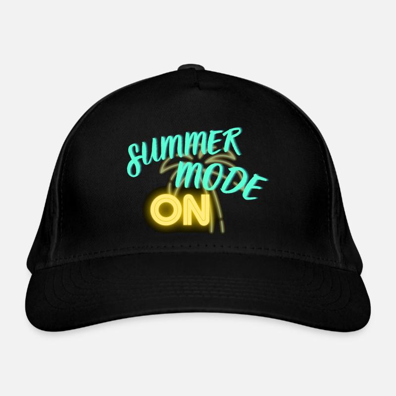 summer mode ON Organic Baseball Cap