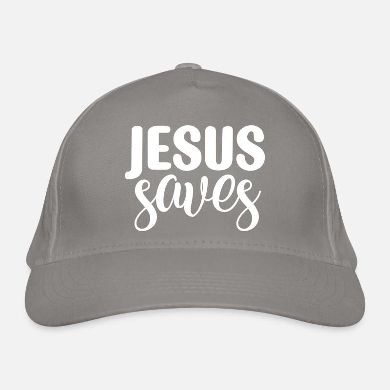 Jesus Saves Organic Baseball Cap