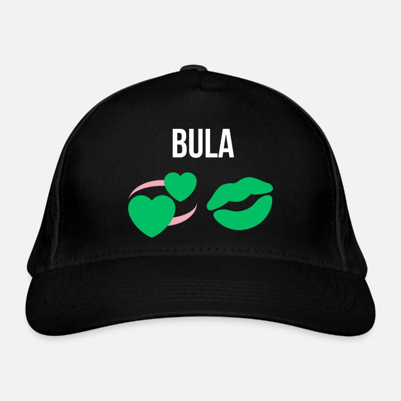 BULA - Organic Baseball Cap - black