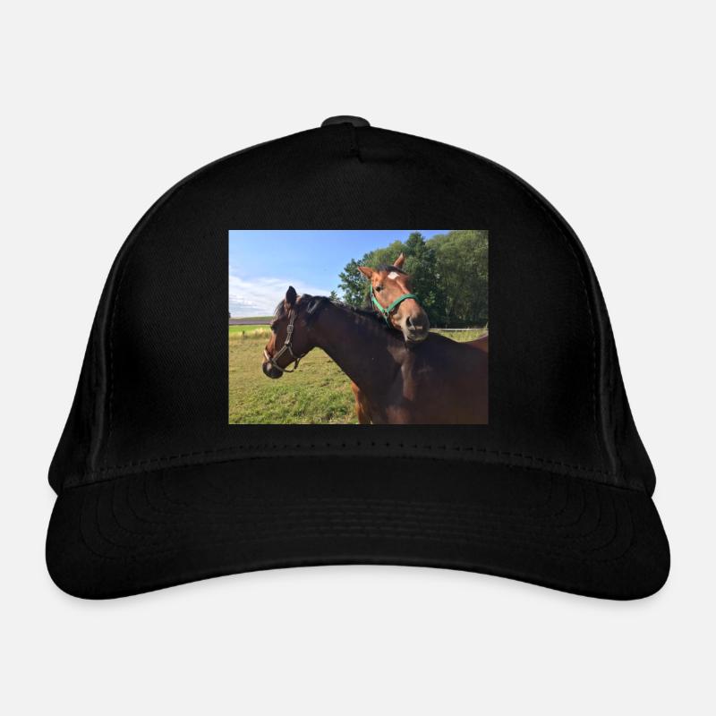 Horses Organic Baseball Cap