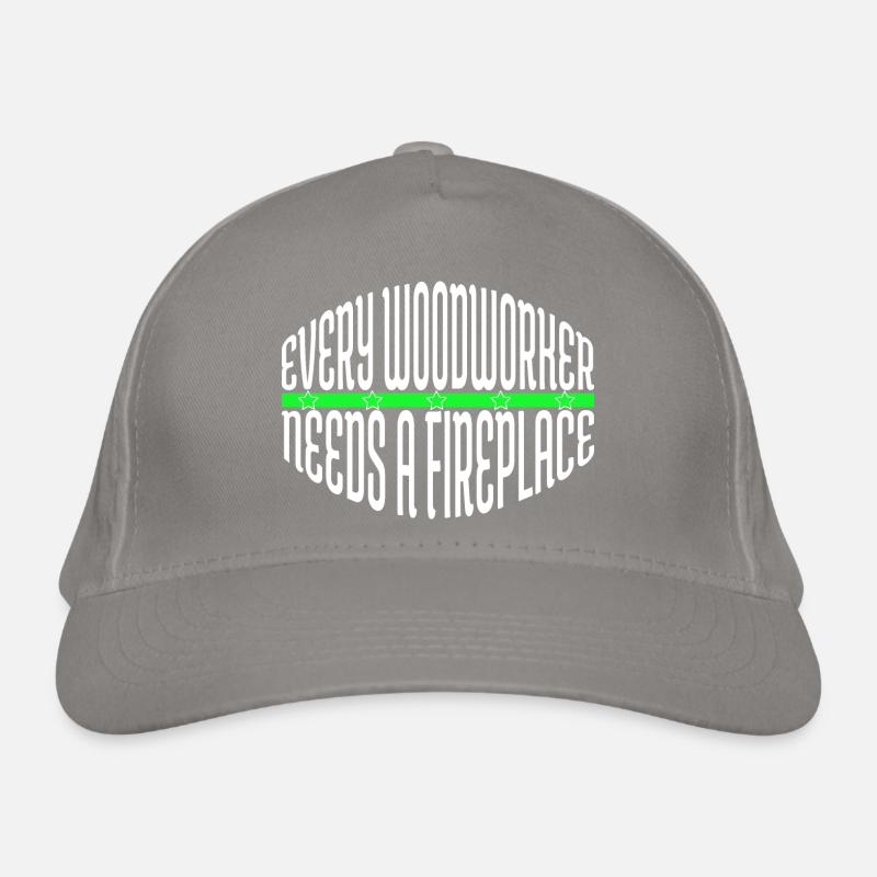 chop wood apprentice tree woodcutter cool present Bio-Baseballkappe