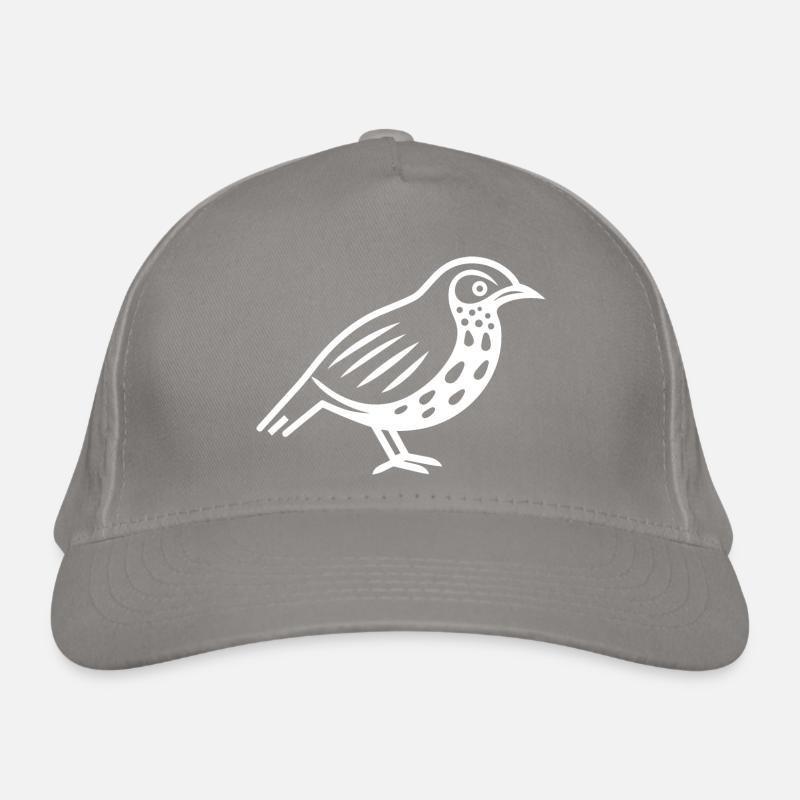 quail small quail bird Organic Baseball Cap