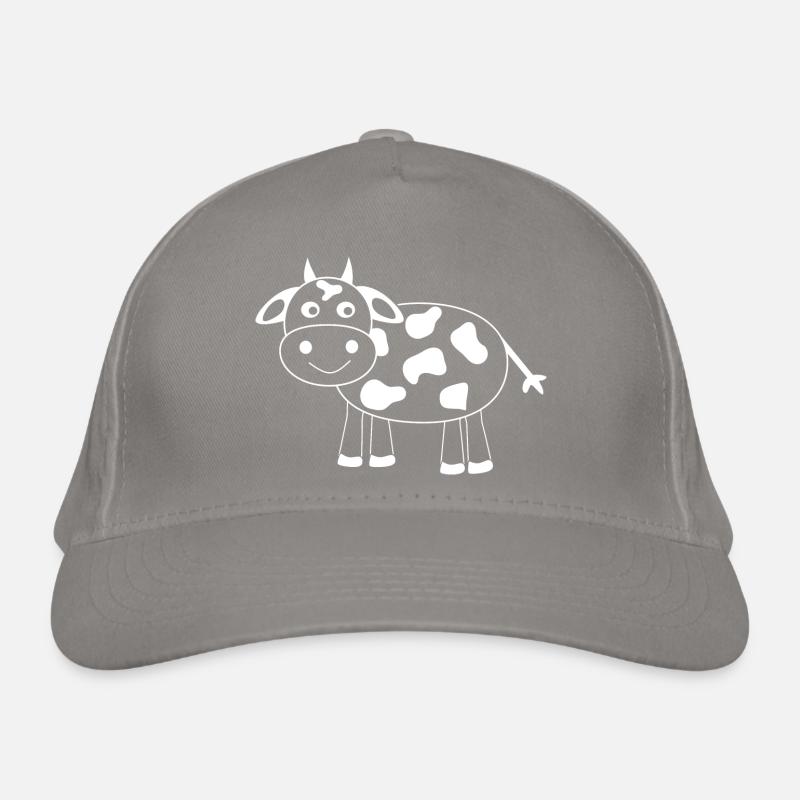 Kuh Bio-Baseballkappe