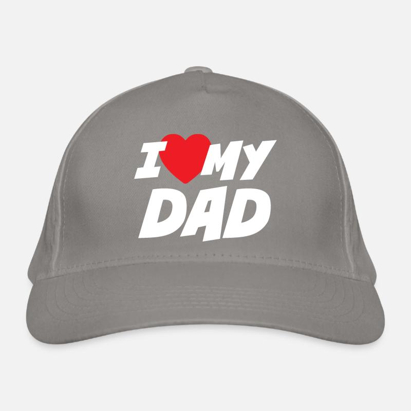 J’aime mon père Casquette classique bio