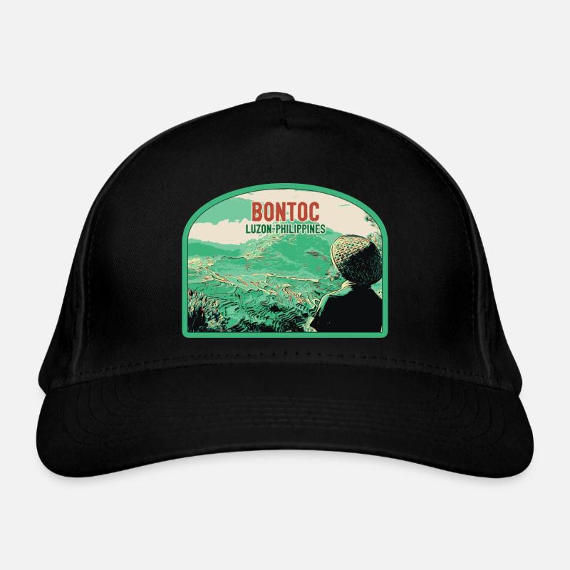 Bontoc and its Rice Terraces, Philippines Organic Baseball Cap
