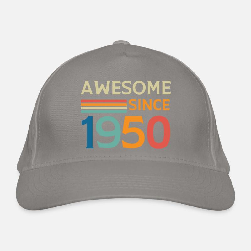 Awesome since 1950 Casquette classique bio