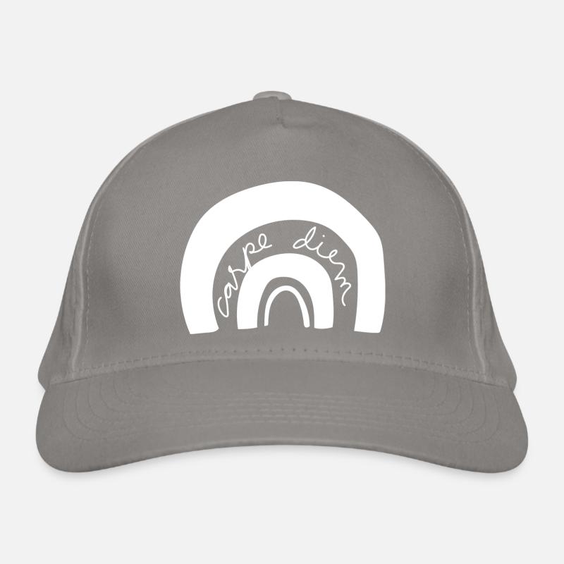 Carpe Diem Rainbow Organic Baseball Cap