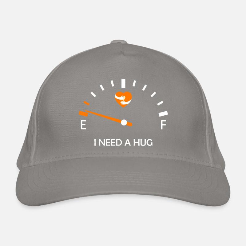 I NEED A HUG Embrace Comfort and Expression Organic Baseball Cap