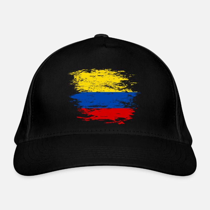 Drapeau de la Colombie utilisé Casquette classique bio