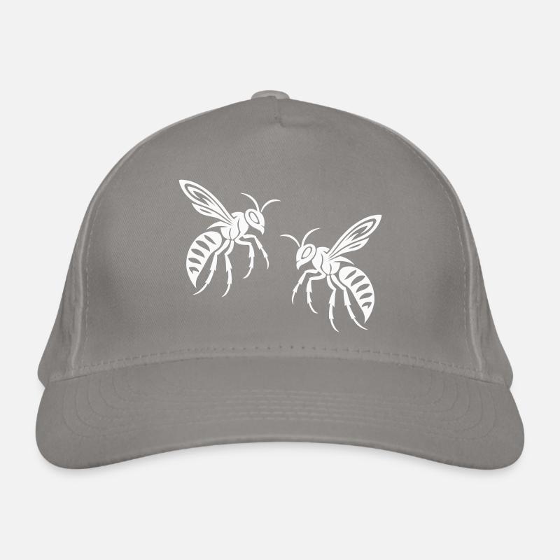 Bee Wasp Organic Baseball Cap