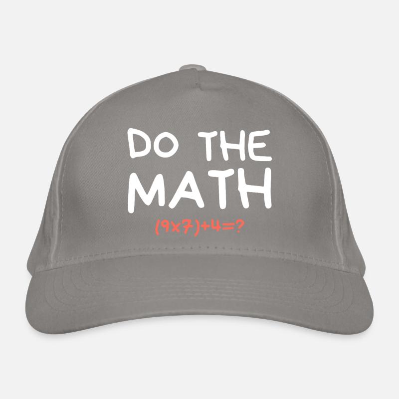 Faites le mème de maths 67 Professeur drôle six sept Casquette classique bio