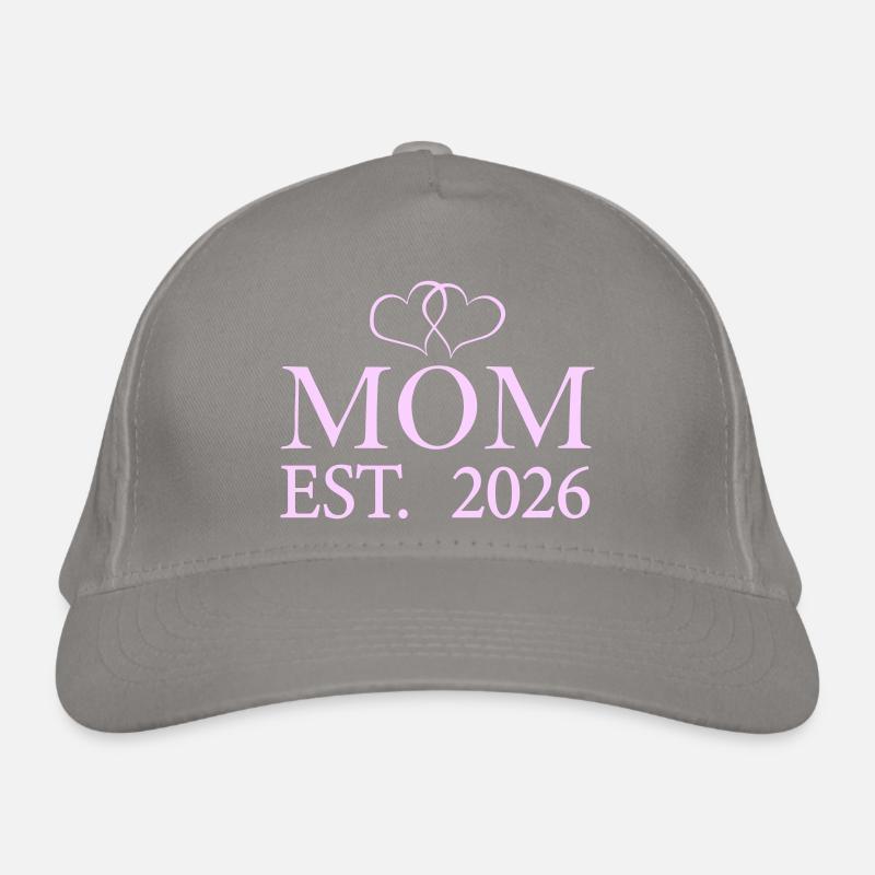 Mama Est. 2026 Organic Baseball Cap