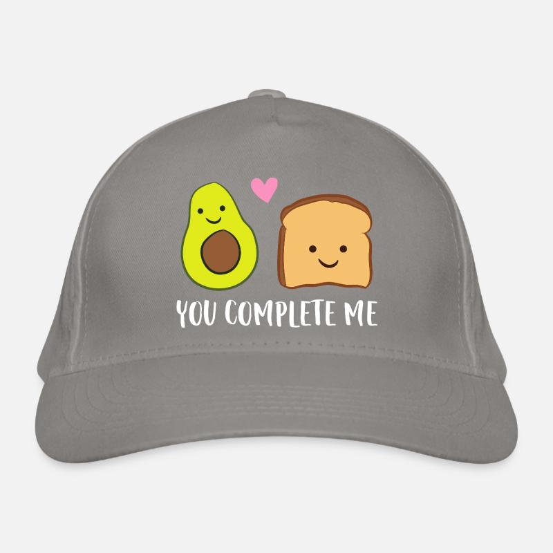Tu m’as complété toast à l’avocat Casquette classique bio