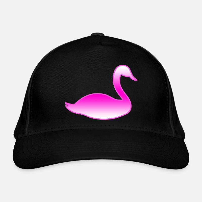 swan Organic Baseball Cap