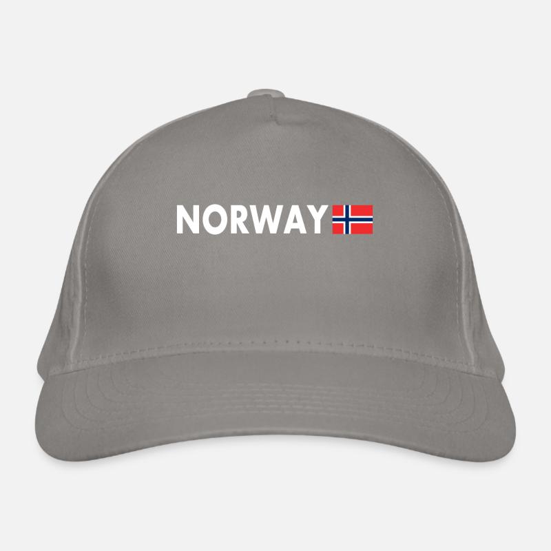 Drapeau de la Norvège Casquette classique bio