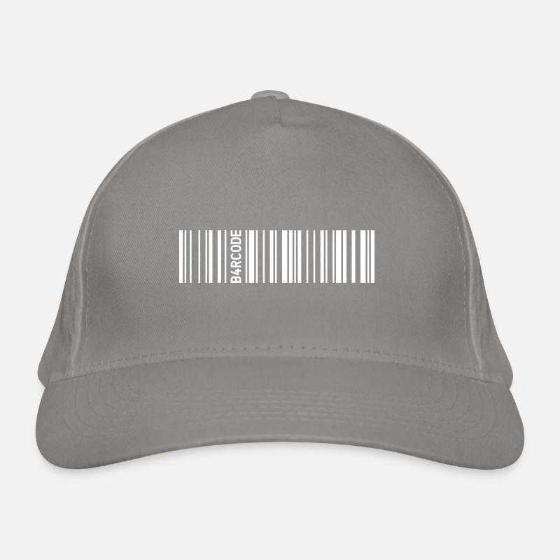 B4RCODE. Compact Organic Baseball Cap