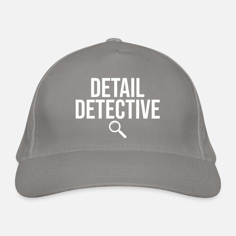 Perfektionistischer Detaildetektiv Bio-Baseballkappe