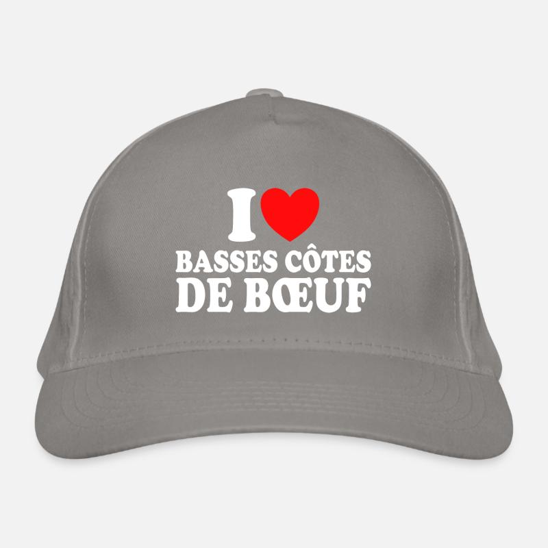 Boucher I Love Basses Côtes De Boeuf Casquette classique bio