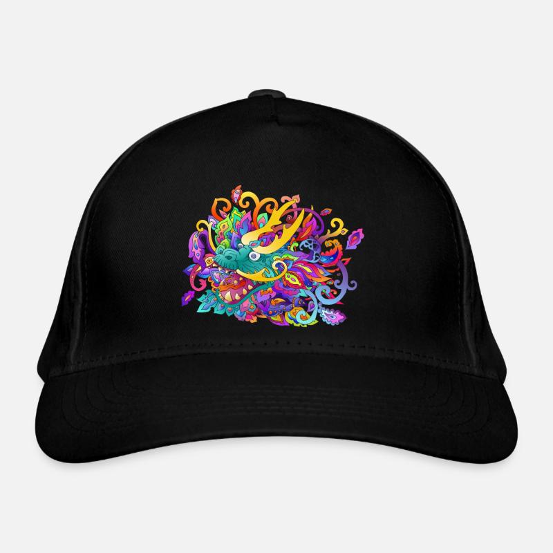 dragon chinois Casquette classique bio