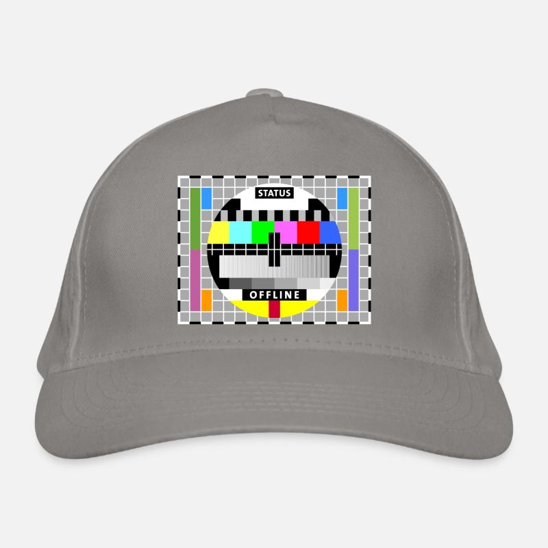 Test image Display screen test card offline Big Bang Organic Baseball Cap