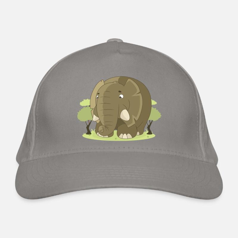 elephant Organic Baseball Cap