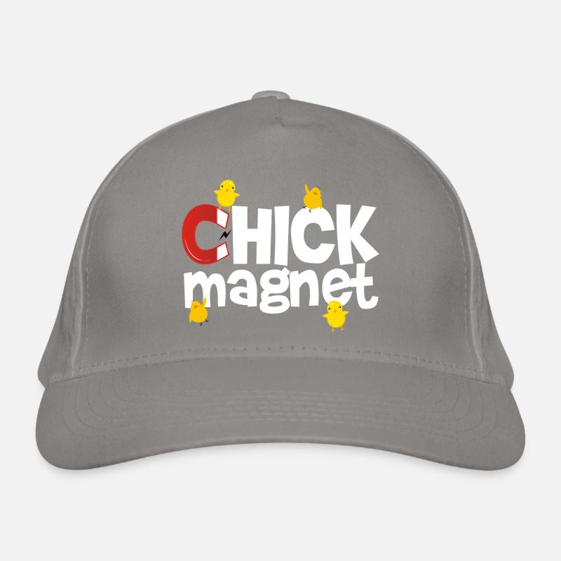 chick magnet Bio-Baseballkappe
