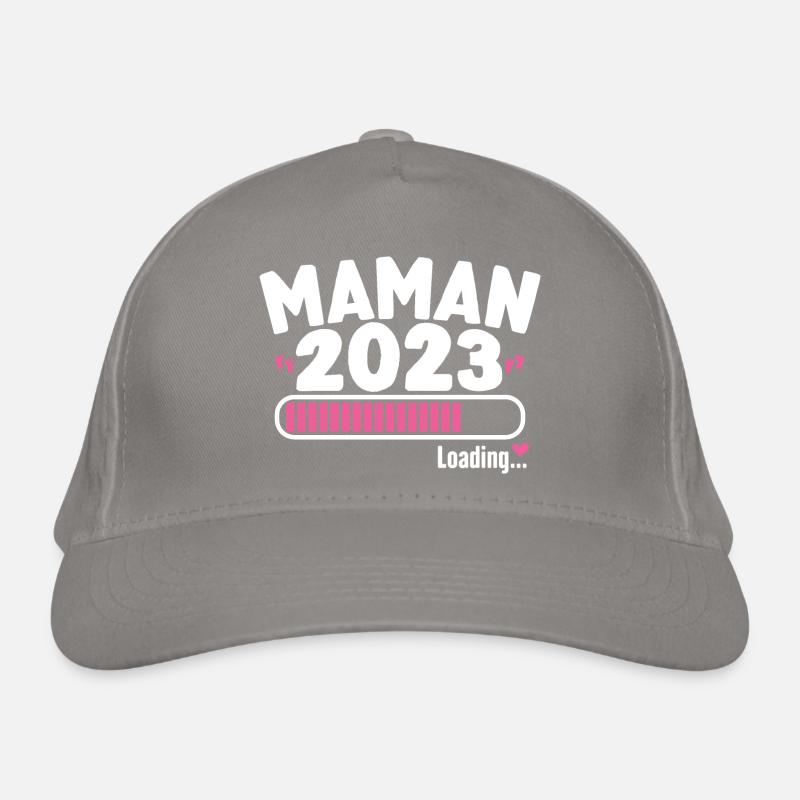 Future Maman 2023 Annonce Grossesse Enceinte Casquette classique bio