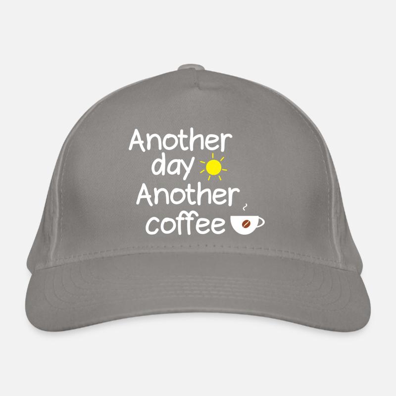 another day another coffee Organic Baseball Cap