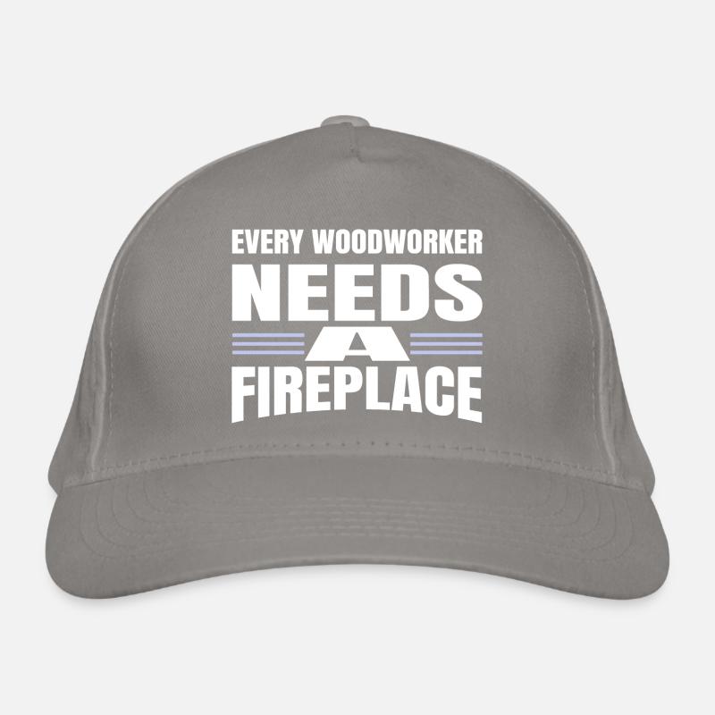 birthday present construction carpenter Bio-Baseballkappe